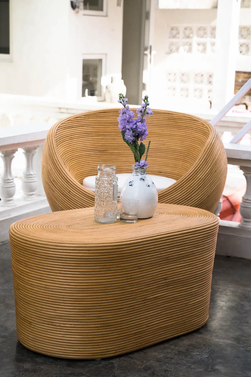 Stół dębowy ORBETELLO okrągły 110 cm - dąb olejowany - KULS110