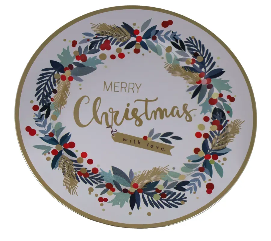 Podtalerz świąteczny "MERRY CHRISTMAS" wielokolorowy