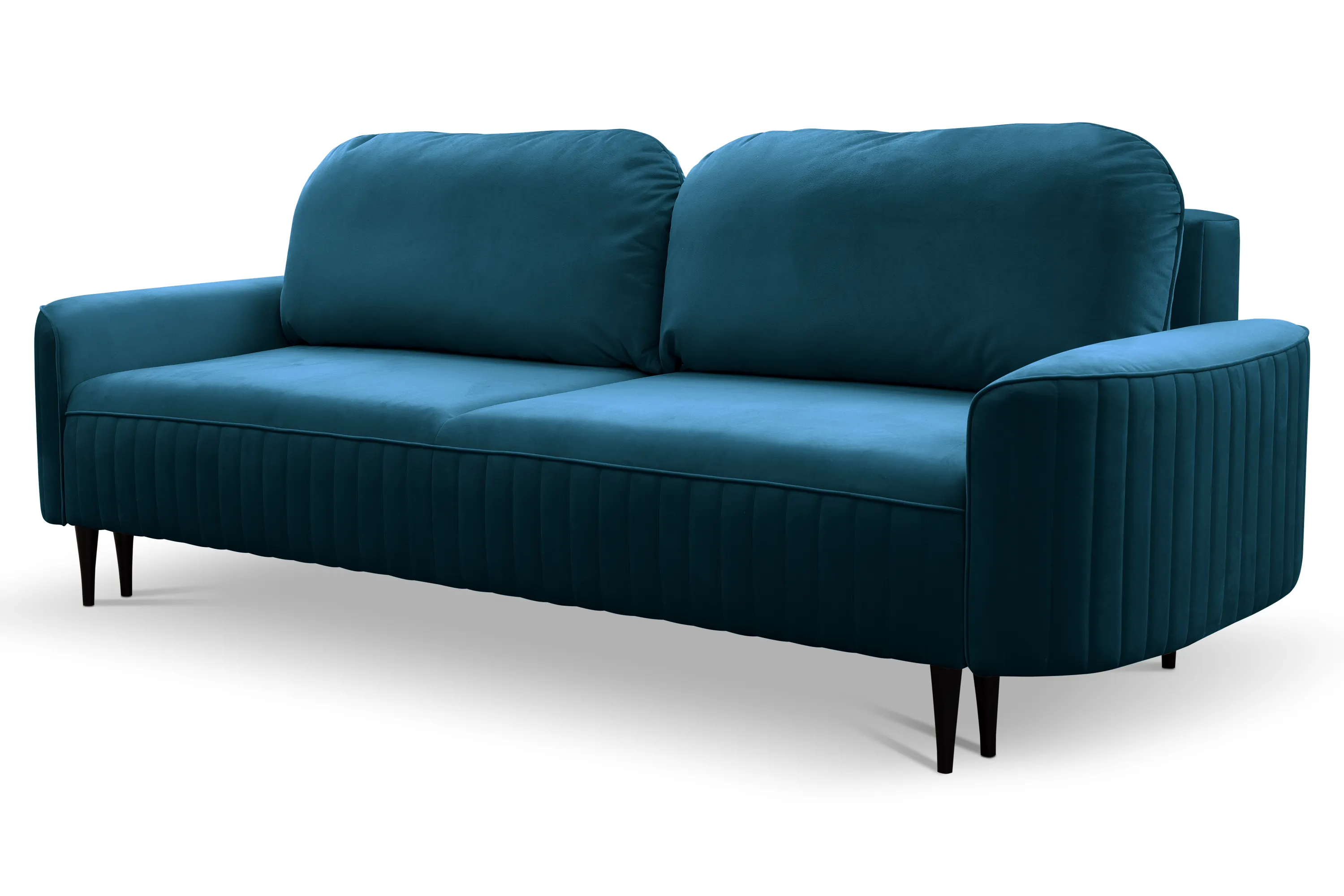 Sofa rozkładana z pojemnikiem VENA VELLUTO 244 cm niebieska Sofa rozkładana z pojemnikiem VENA VELLUTO 244 cm niebieska