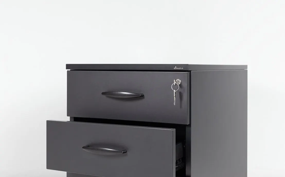 Kontenerek OP-LITE podbiurkowy trzy szuflady - OL011A1C