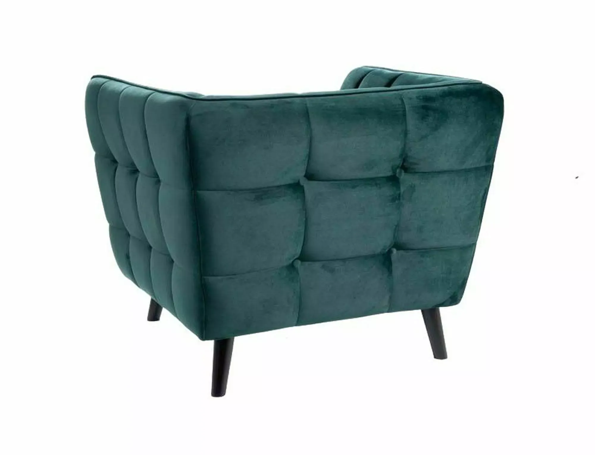 Fotel CASTELLO 1 VELVET Bluvel 78 zielony wenge Signal - CASTELLO1V78