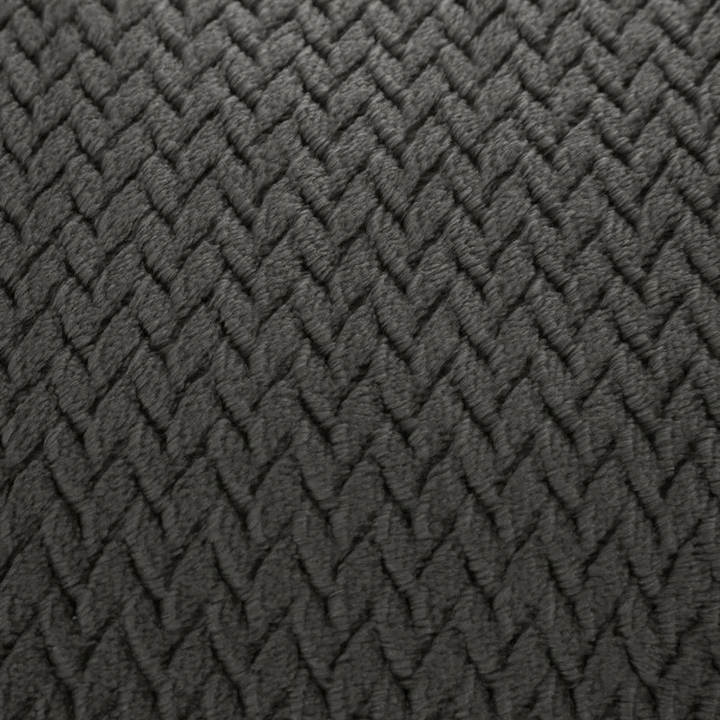 Koc trójwymiarowy D91 CINDY3 170X210 cm Grafitowy - EU_367308