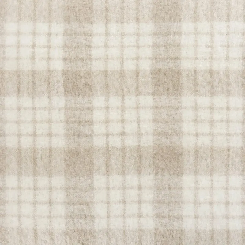 Koc z frędzlami MOHER 8 Beżowy 130 X 170 cm - EU_457752