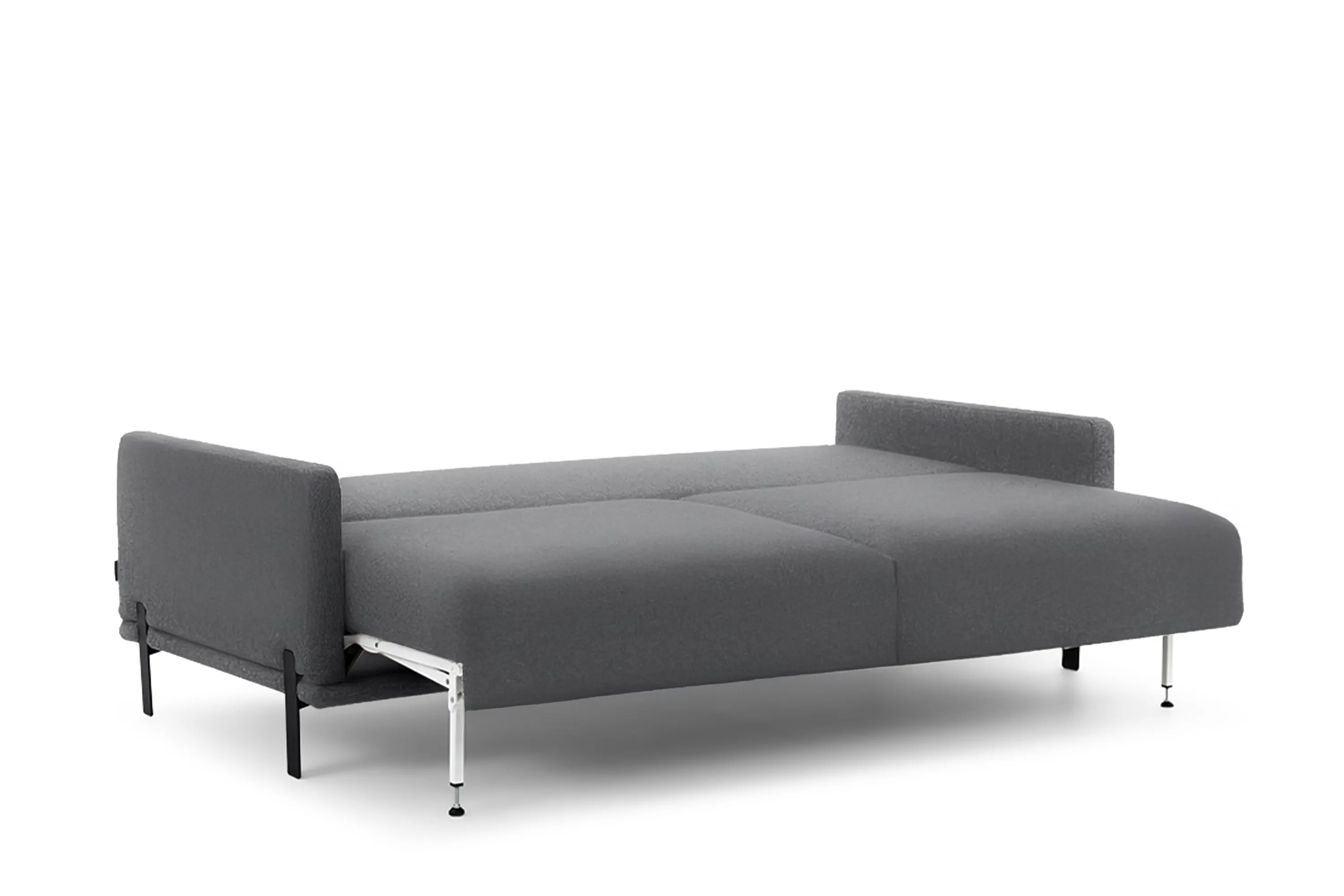 Sofa z funkcją spania MELORIA tkanina Uni 8008 szara - B_161809