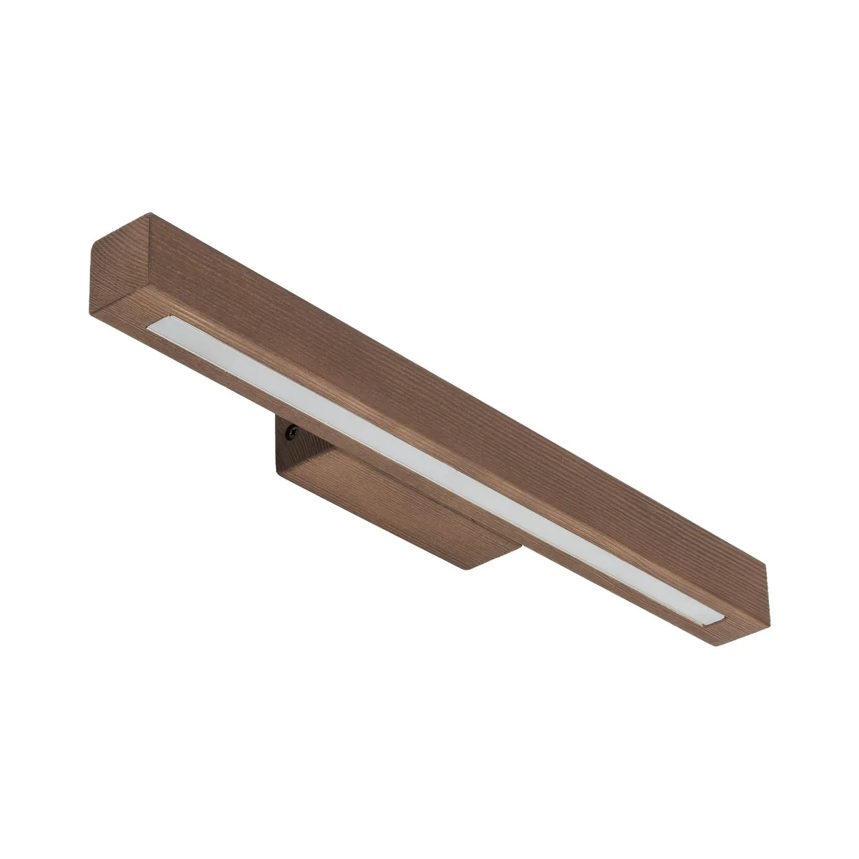 Kinkiet TEO LED 6W drewniana ciemny orzech 46x8x4cm Kinkiet TEO LED 6W drewniana ciemny orzech 46x8x4cm