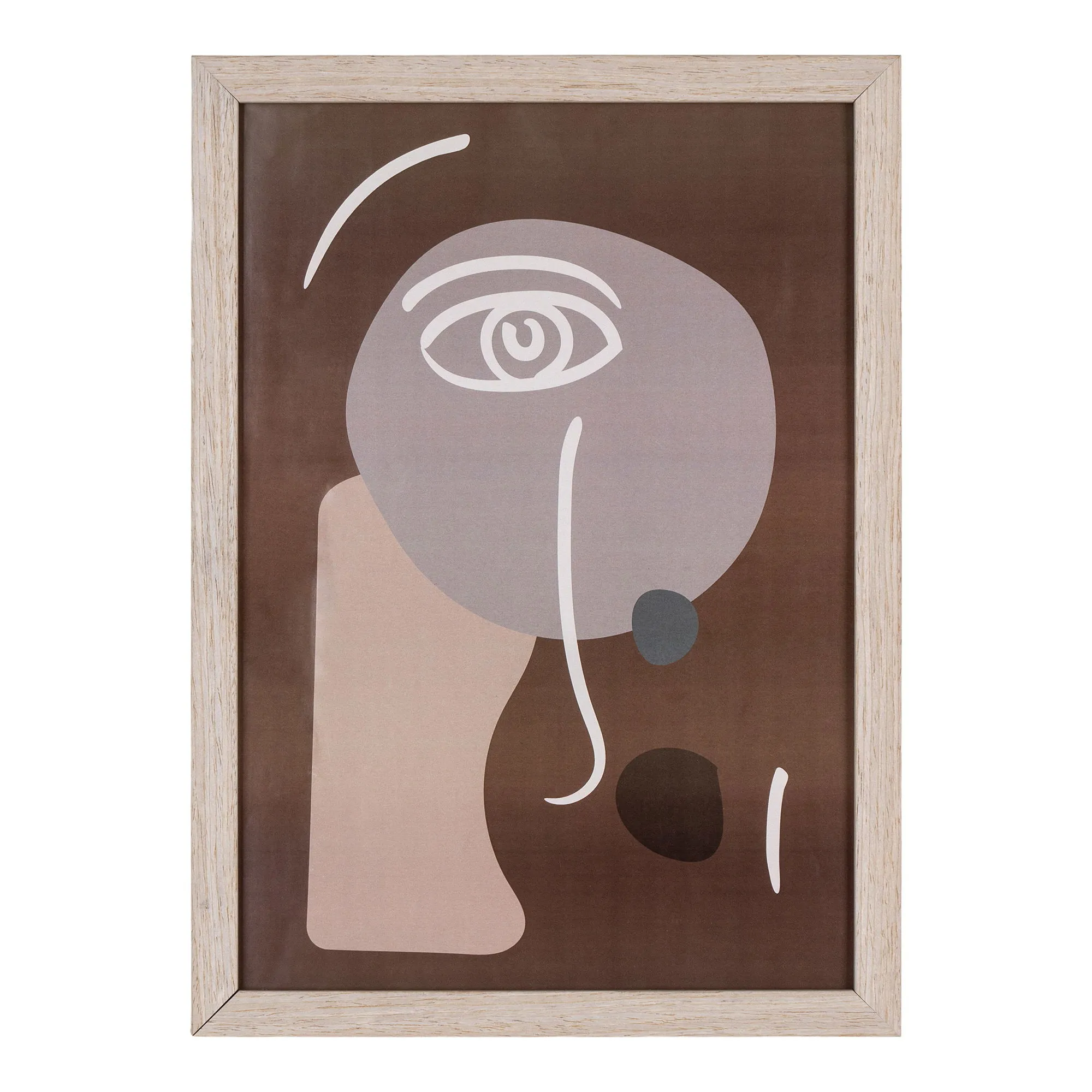 Zestaw ramek MEDISON 3 sztuki naturalny beżowy - 4981010