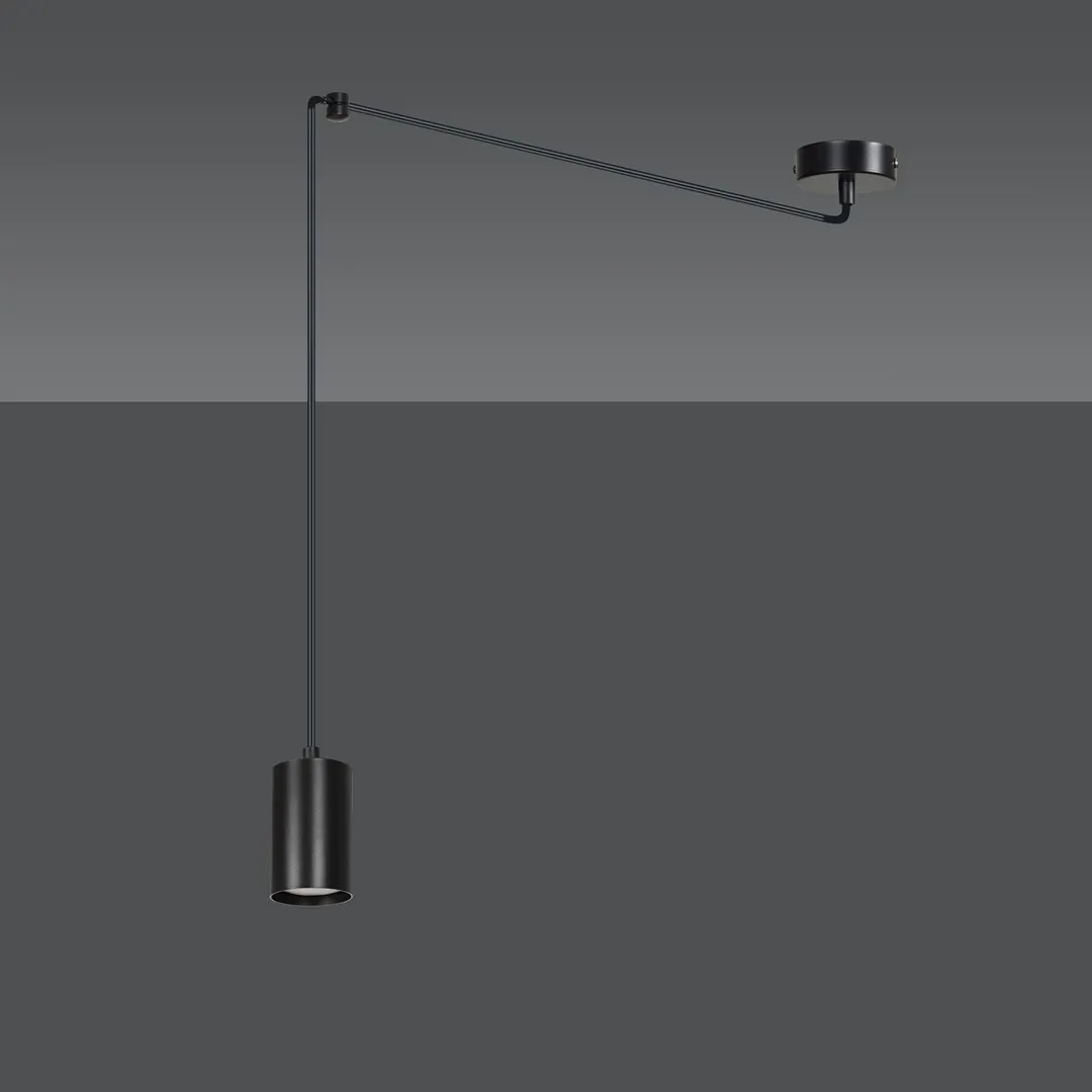 Lampa wisząca TRAKER Czarny 524/1 - 524/1