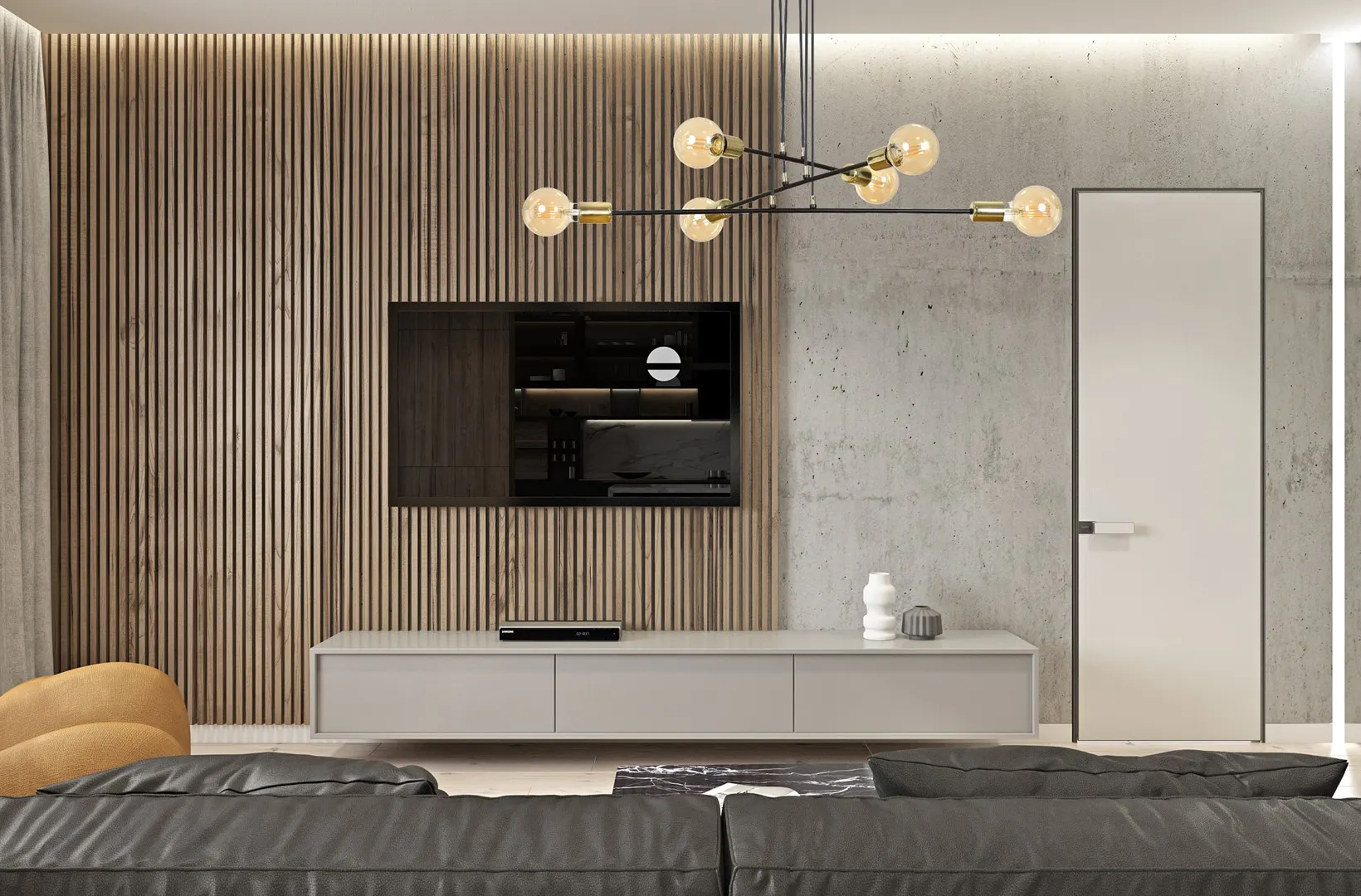 Lampa wisząca VESIO Czarny 785/6 - 785/6