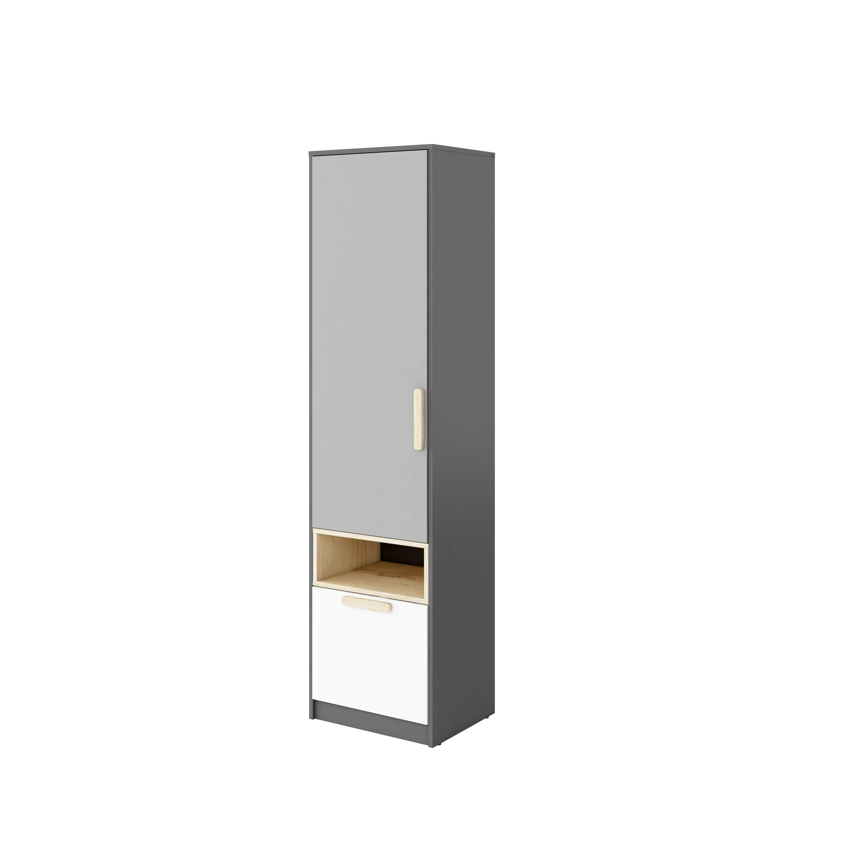 Szafka Pok PO-03 grafit/buk ibsen/szary jasny Szafka Pok PO-03 grafit/buk ibsen/szary jasny