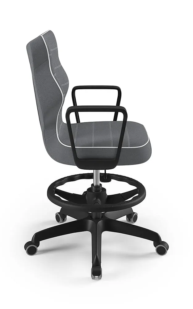 Krzesło młodzieżowe Norm czarny Jasmine 33 rozmiar 6 WK+P - MB-L-6-B-C-JS33