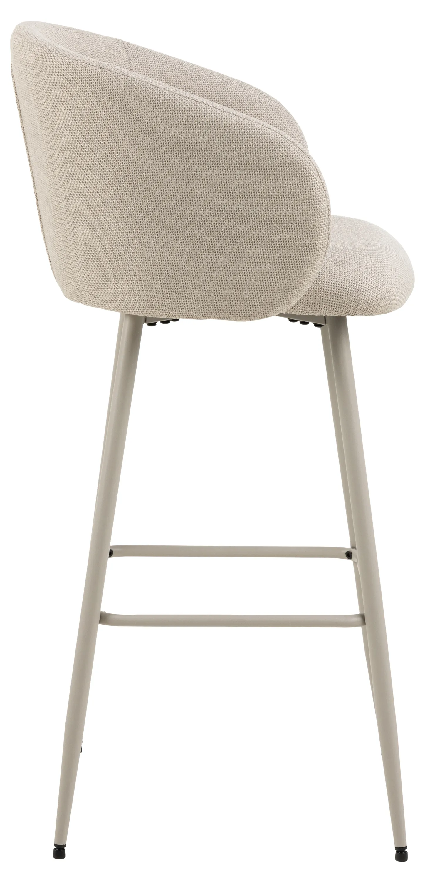 Hoker z podłokietnikami ELEONOR beżowy, szary - 0000108178