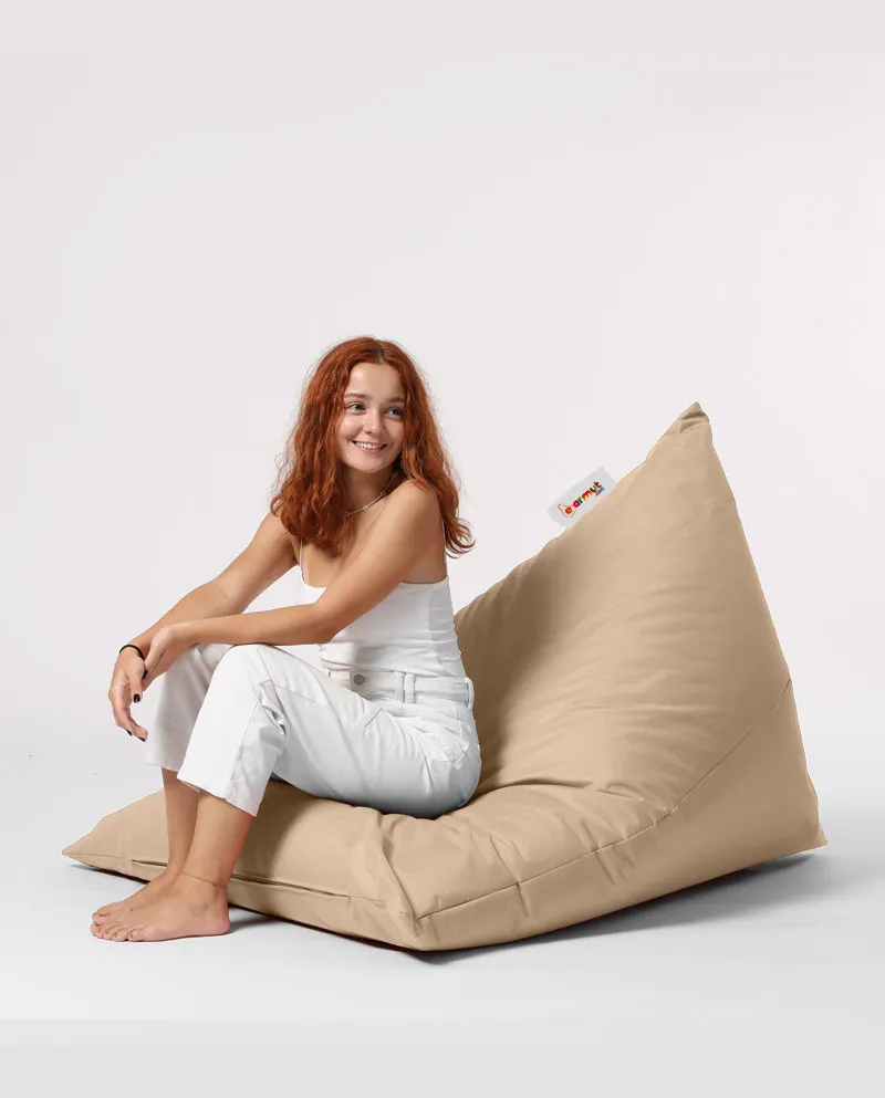 Pufa ogrodowa PYRAMID BIG BED piaskowa - ASI_248FRN1202