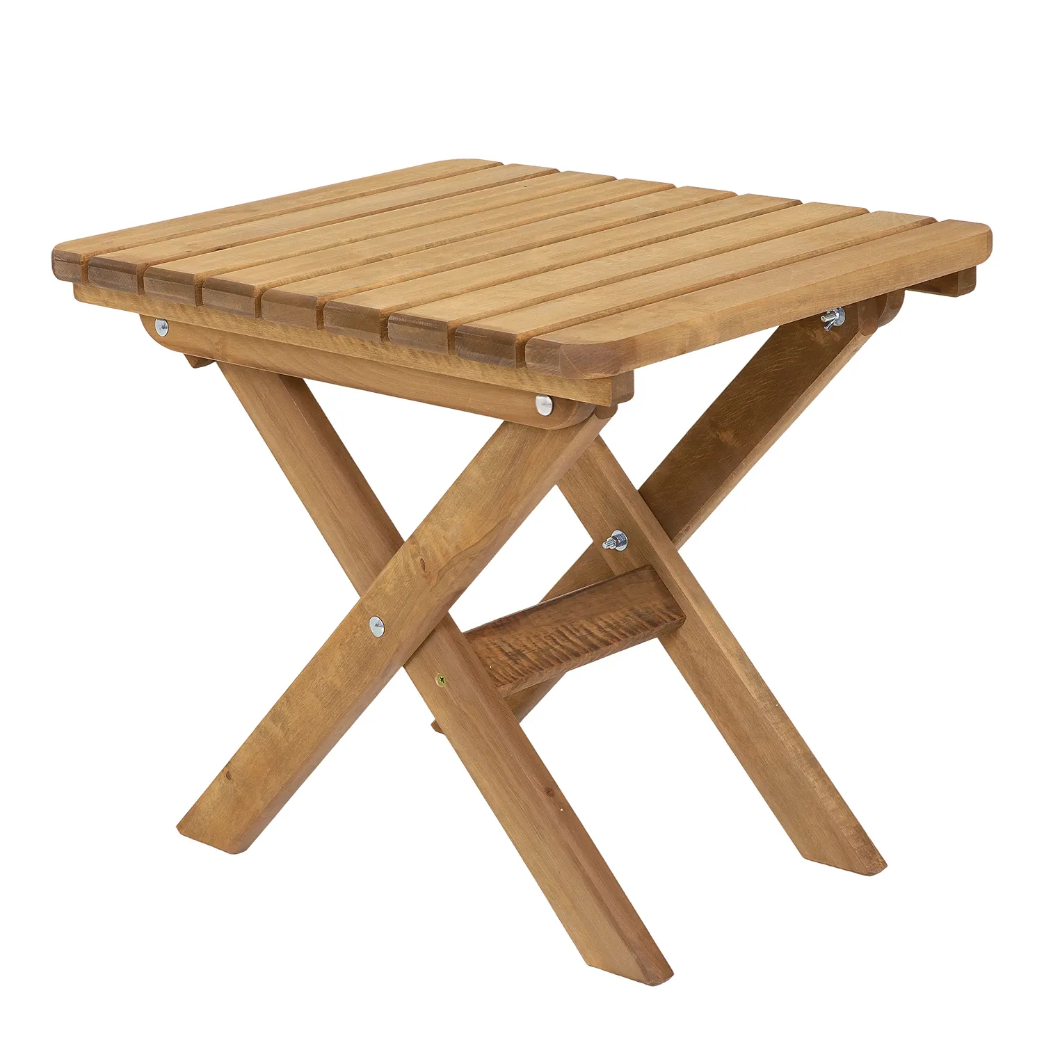 Stół ogrodowy drewniany TEKSAS 50x60 olcha kolor dąb Meble, Tabela, Stolik kawowy, Stół do jadalni, Drewno