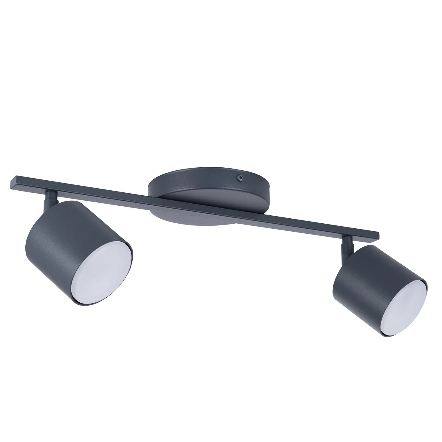 Plafon stalowy MILA 2 grafit Oświetlenie, Lampa, Wentylator sufitowy, Urządzenie, Urządzenie elektryczne