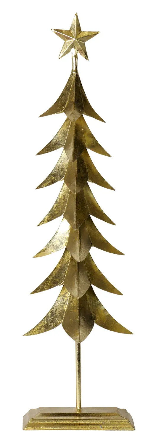 CHOINKA metalowa DUŻA 4616 złota CHOINKA metalowa DUŻA 4616 złota