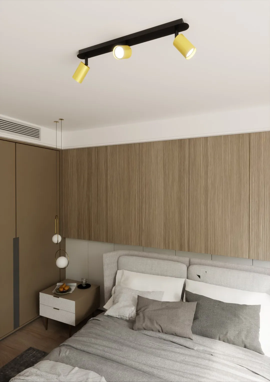 Lampa sufitowa ZEN 3 czarny złoty — zdjęcie 4