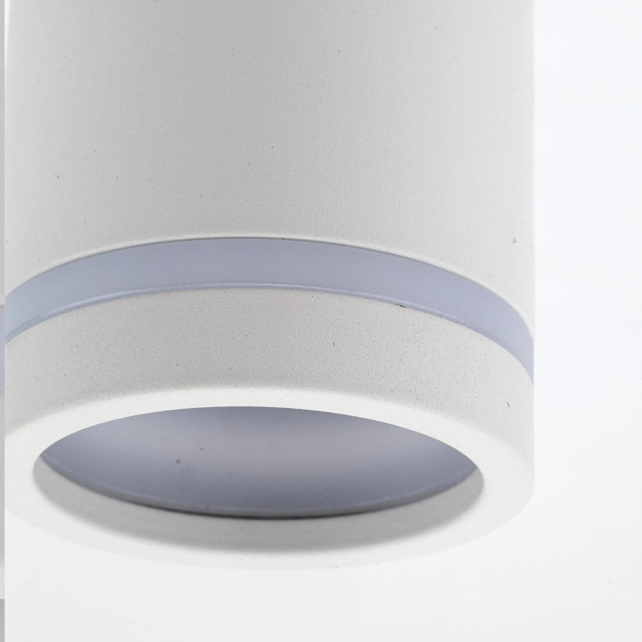 Plafon JET biały ze świecącym pierścieniem okrągły 11x5cm - TK_6919