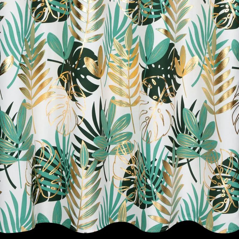 ZASŁONA MALTA 140 X 250 CM CIEMNOZIELONY - EU_441941