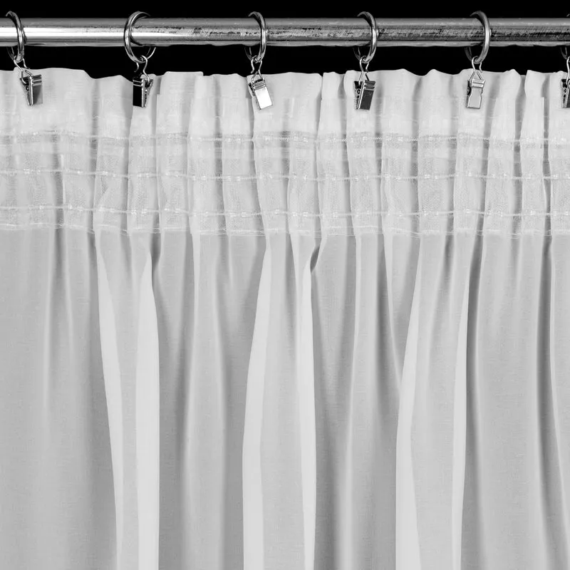 FIRANA GOTOWA ARLETA NA TAŚMIE 350 X 270 CM BIAŁY - EU_439362