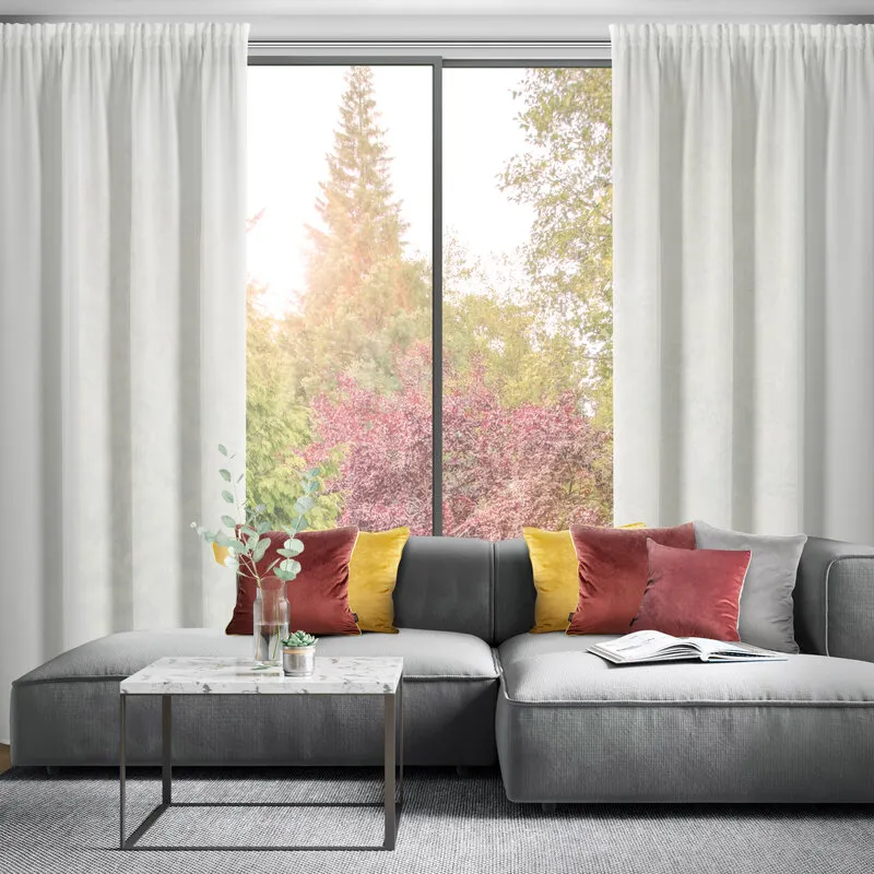 FIRANA GOTOWA ROSSI NA TAŚMIE 135 X 270 CM BIAŁY — zdjęcie 10