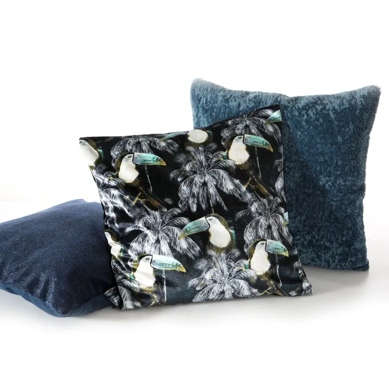 POSZEWKA PELO 45X45 CM OLIWKOWY - EU_334579