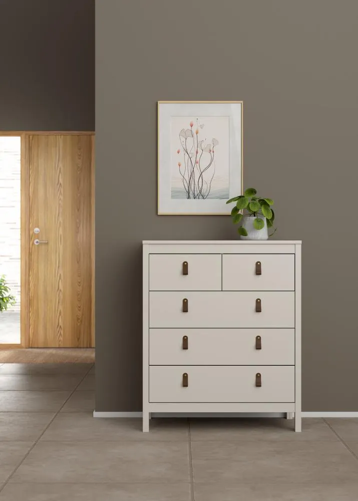 Komoda z 5 szufladami MADRID cashmere - TV_79661NKNK