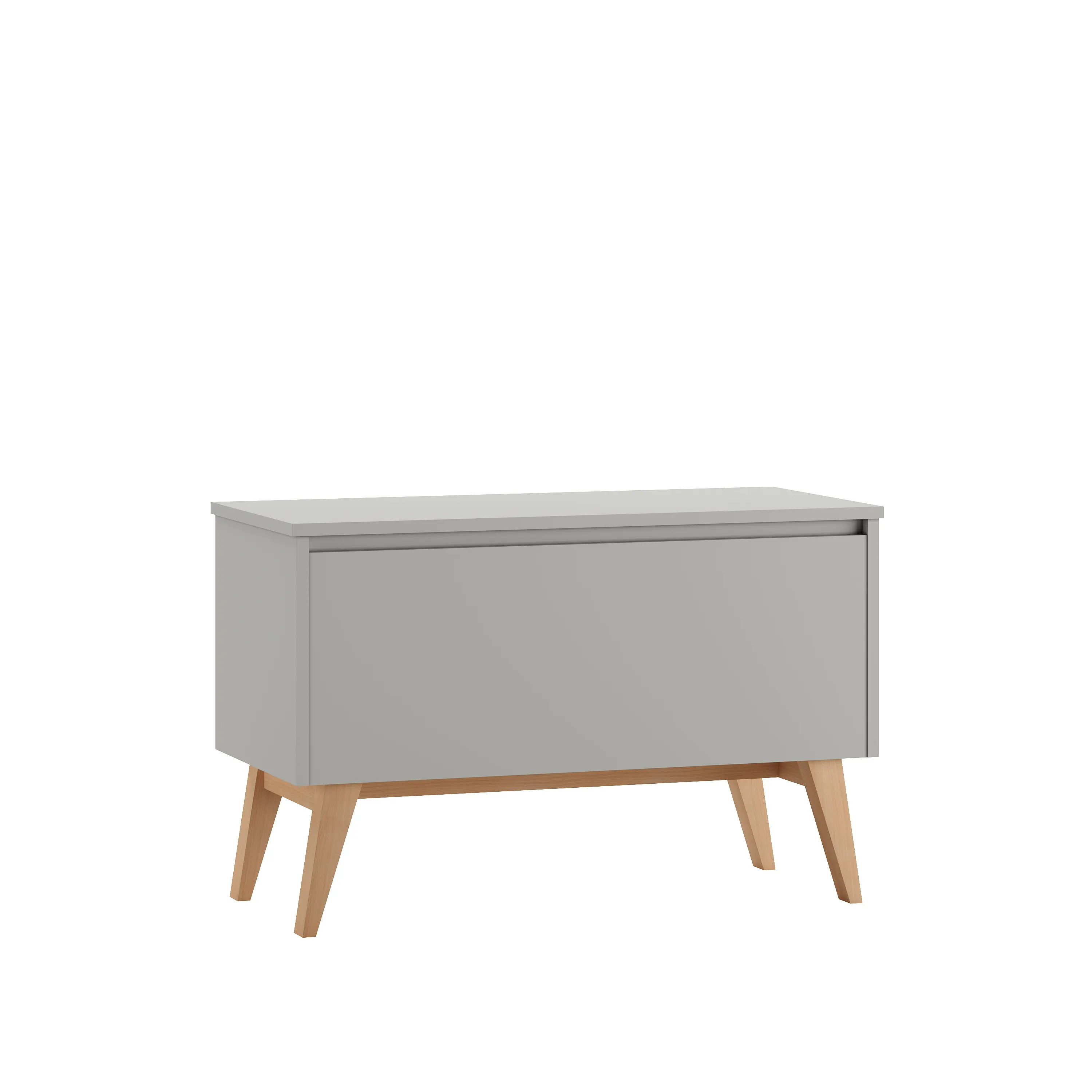 Skrzynia na nóżkach SWING 97x48 szara