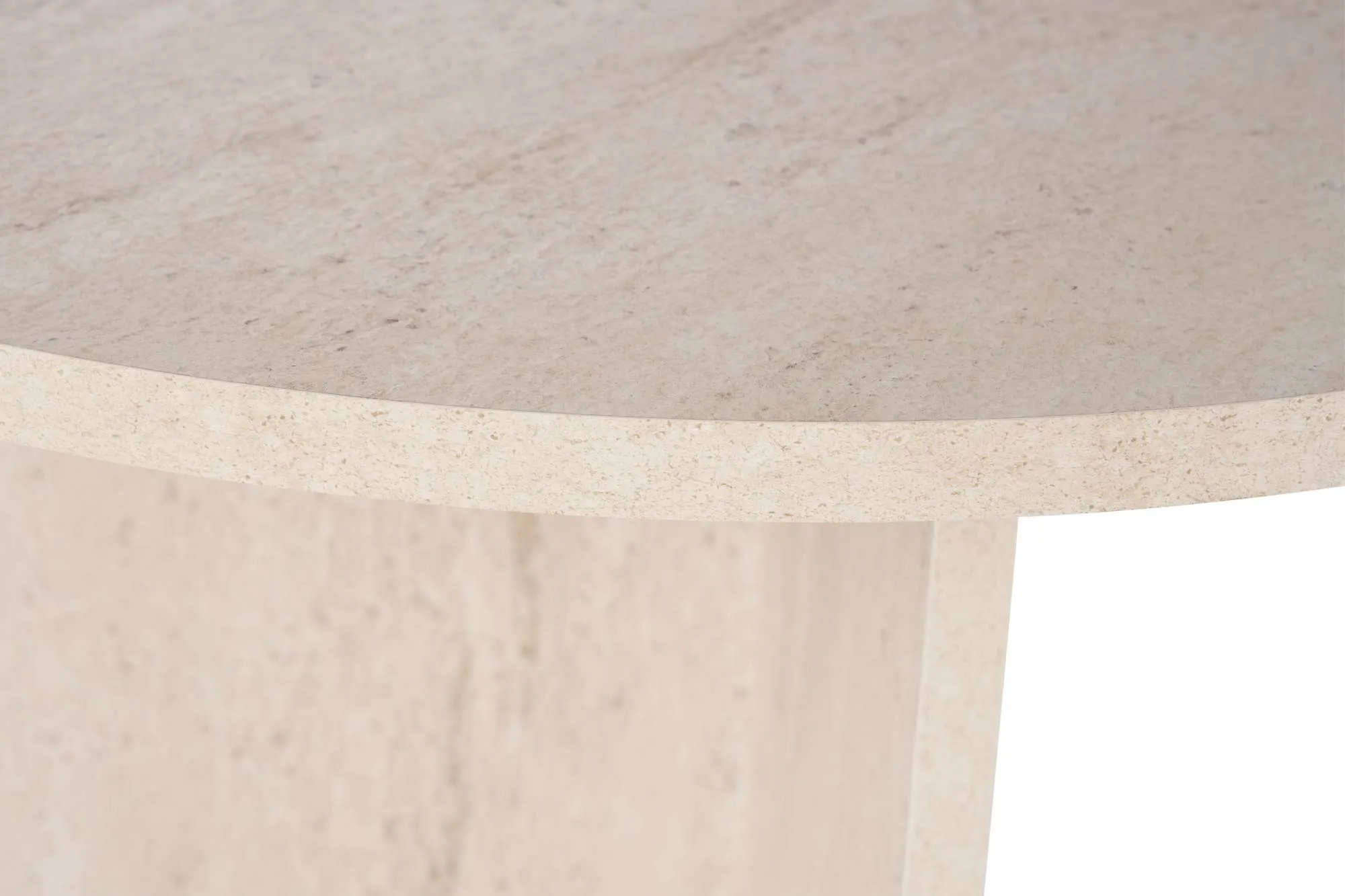 Stół owalny SABELLA 90x200 trawertynowy - ASI_746NRD1111