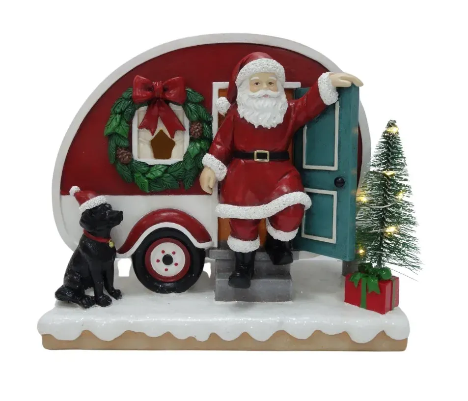 MIKOŁAJ w przyczepie LED 1369 wielokolorowy