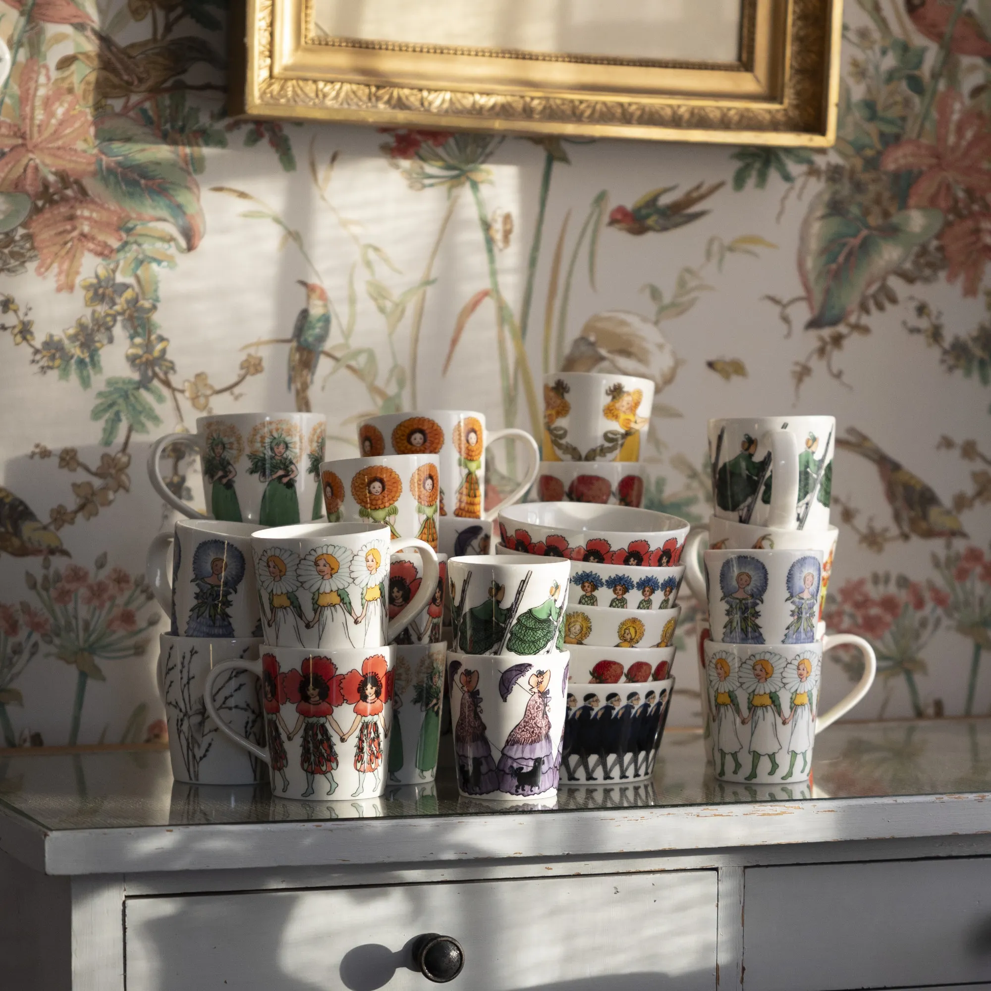 image mug, ceramiczny, porcelanowy, kolorowy, wzorowany