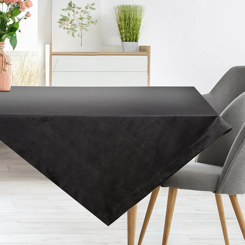 OBRUS MELINDA 85 X 85 CM CZARNY - EU_452205