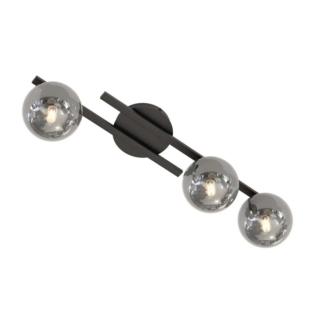 Lampa sufitowa kule KAIRO 3 BL GRAFIT