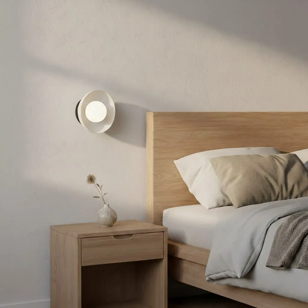 Kinkiet metalowy OZZY K1 BL biały - 1516/K1