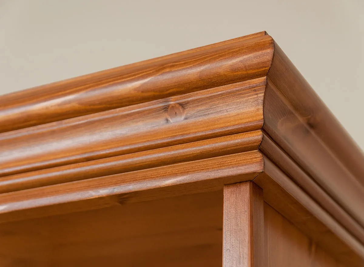 Regał sosnowy Toskania Kolor: bejca - PL2050