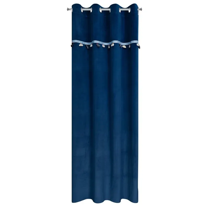 ZASŁONA GOTOWA CAR 1 140X250 CM GRANATOWY - EU_418358