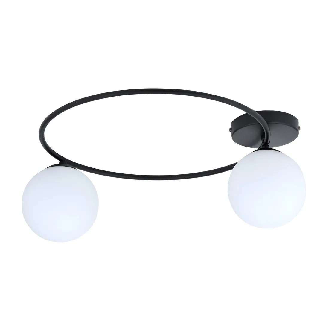 Lampa sufitowa  SOPRA Czarny 1257/2