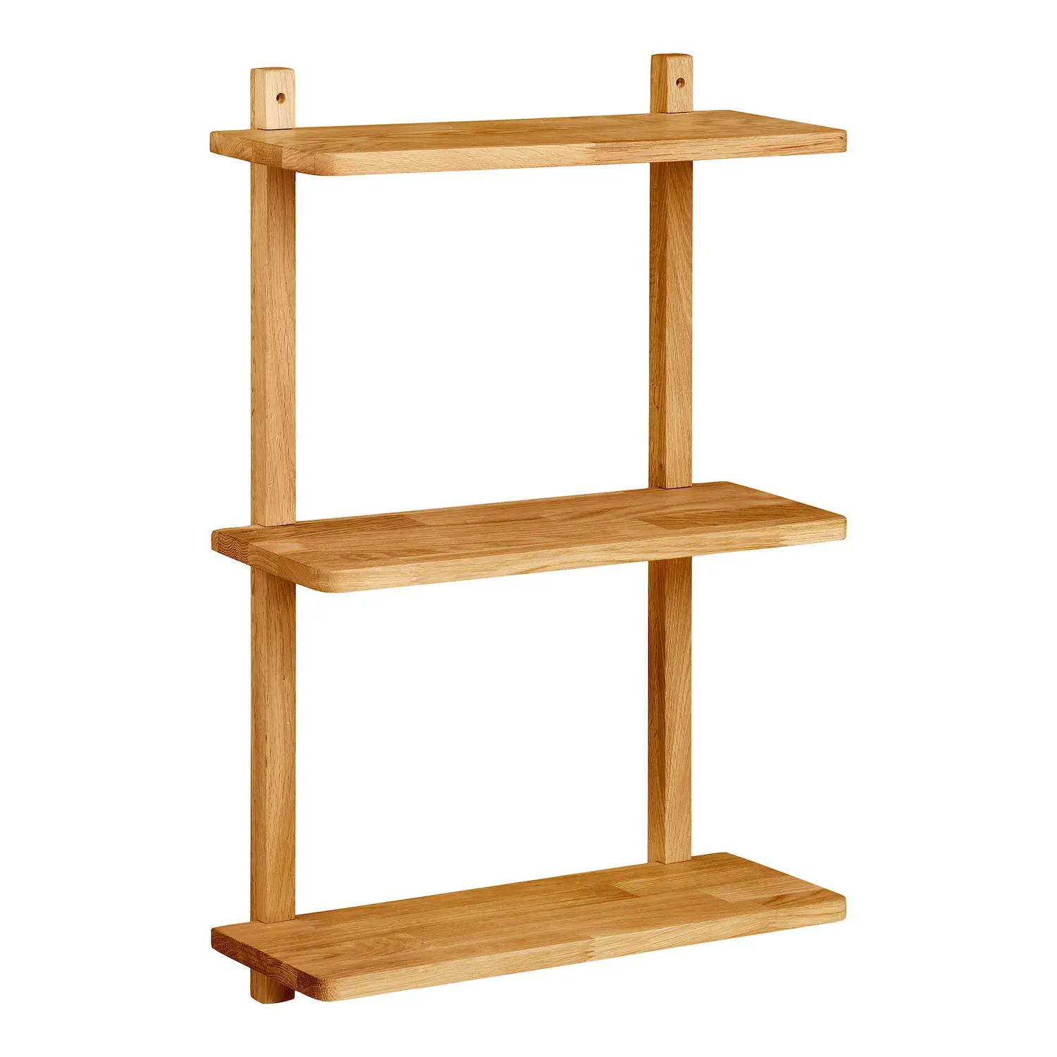 Półka ścienna drewniana 3-poziomowa TOWNSVILLE 20x50x75 cm naturalny Półka ścienna drewniana 3-poziomowa TOWNSVILLE 20x50x75 cm naturalny