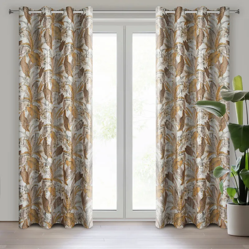 ZASŁONA GOTOWA ADEL 140 X 250 CM BIAŁY ZASŁONA GOTOWA ADEL 140 X 250 CM BIAŁY