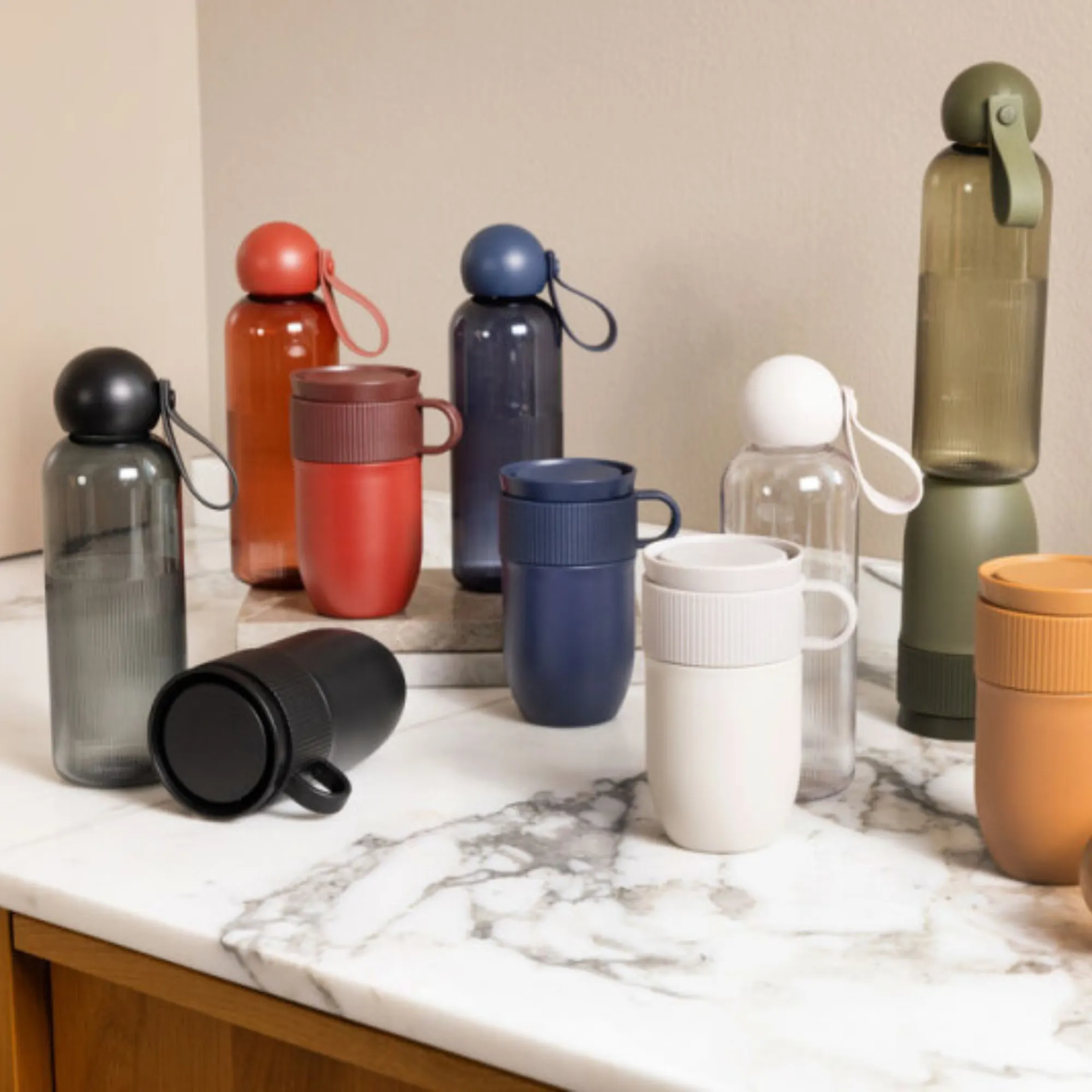 butelka, butelki, naczynia, kubek, termos