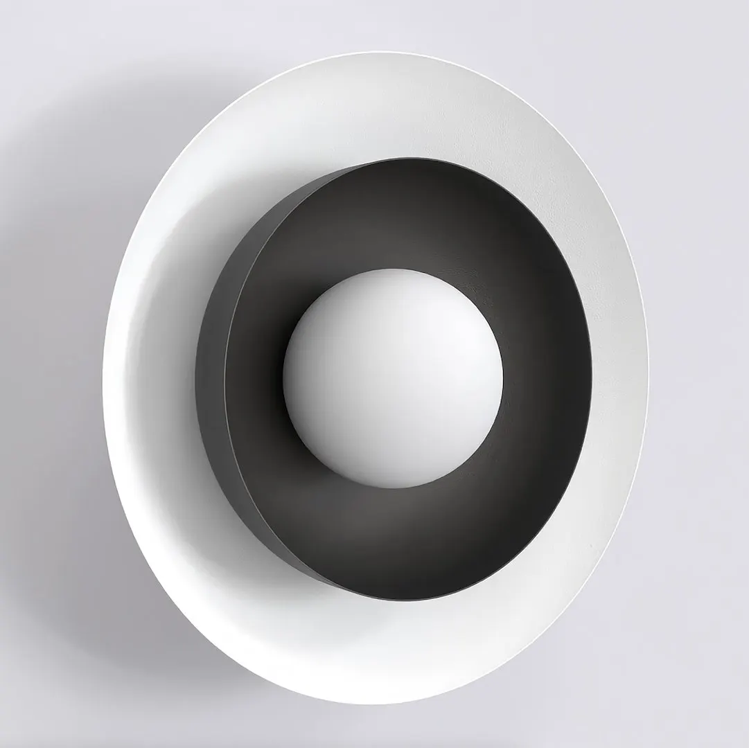 lamp, hanging light, modern, minimal, circles