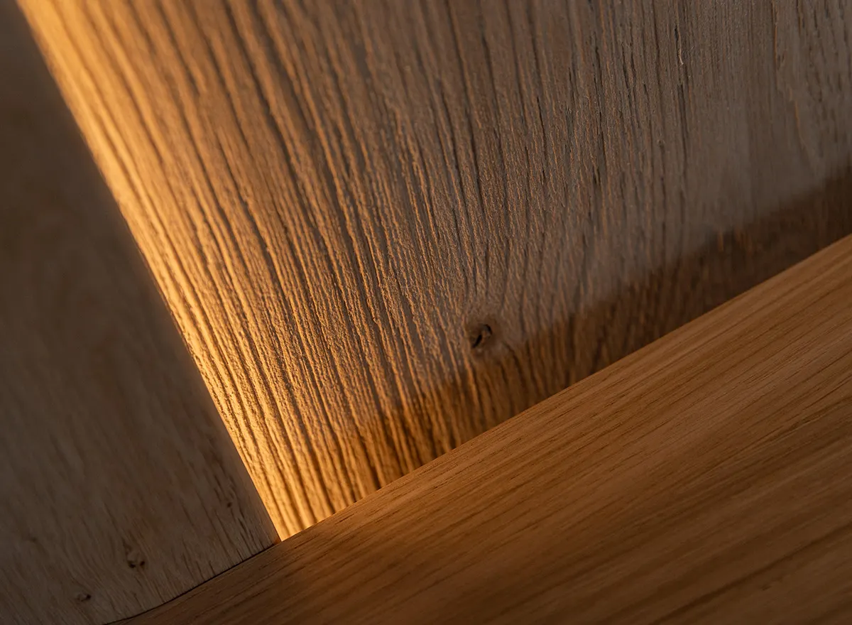 Półki wiszące drewniane DIVISIONE dąb olejowany - ZIDIV13