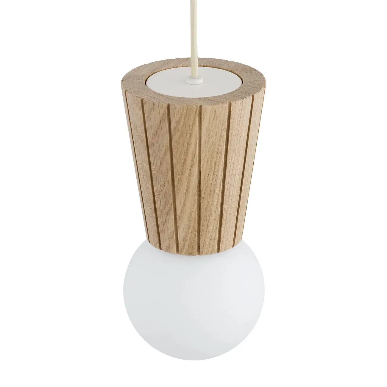 VOLANTE lampa wisząca 3 pł. 6357 naturalny — zdjęcie 7