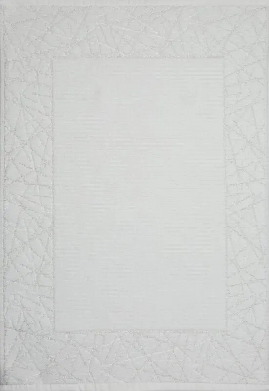 DYWANIK ŁAZIENKOWY NIKA (01) 50 X 70 CM BIAŁY - EU_441893