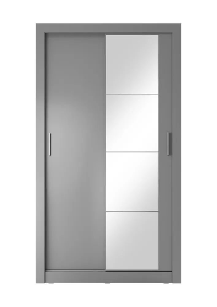 Szafa 2-drzwiowa ARTI AR-06 120cm szara - AR6S