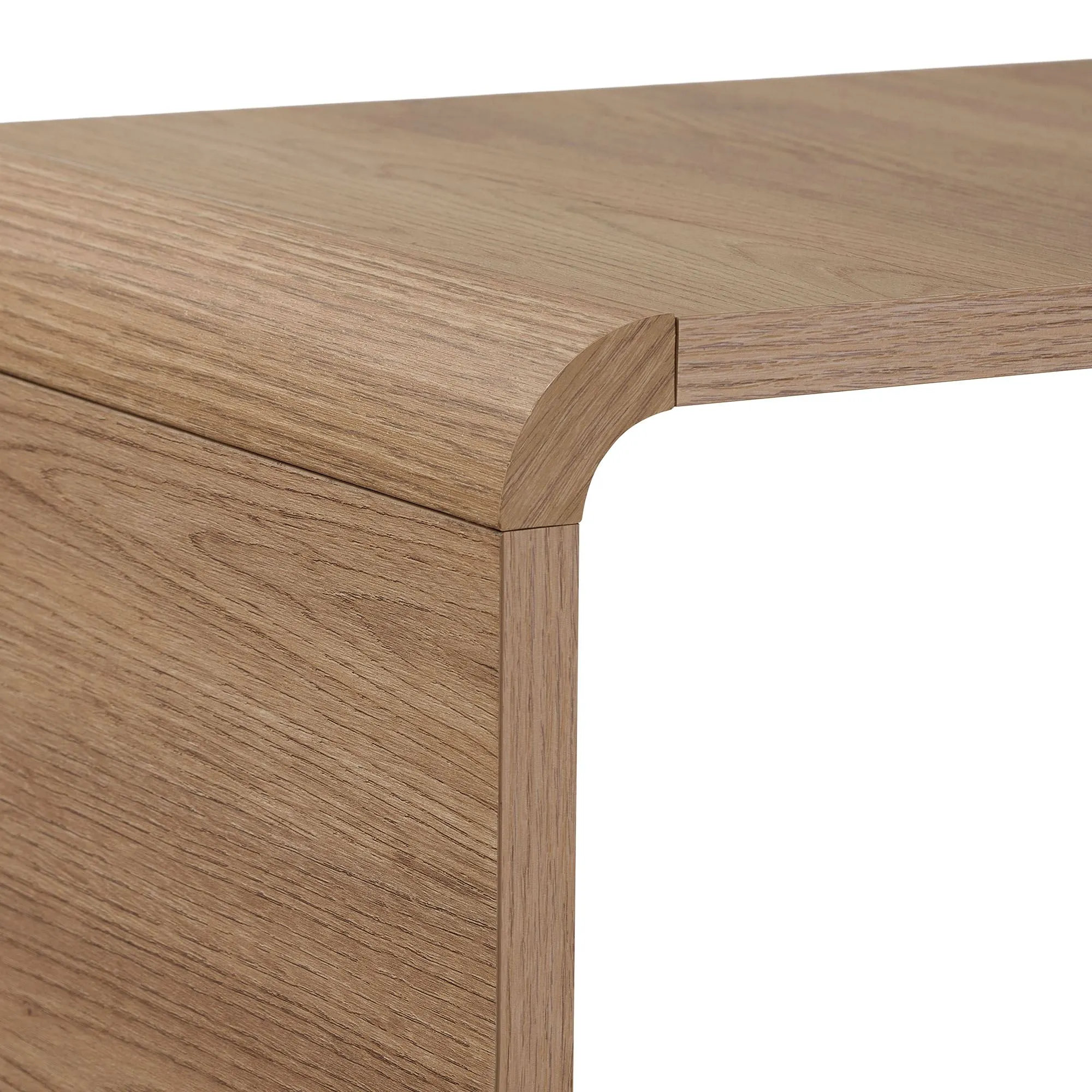 Regał otwarty SENZA z szufladą 78 cm Dąb Sepet - ASI_632NRD1119