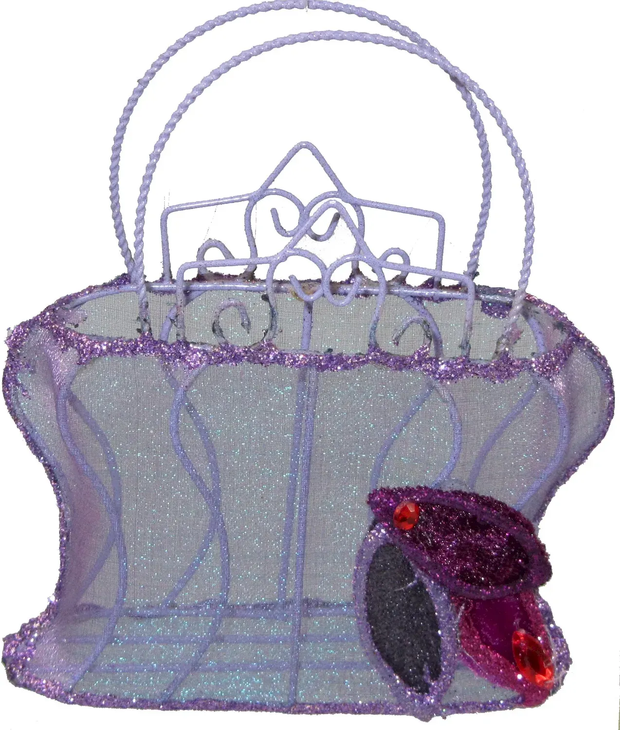 Zawieszka TOREBKA fioletowa Zawieszka TOREBKA fioletowa