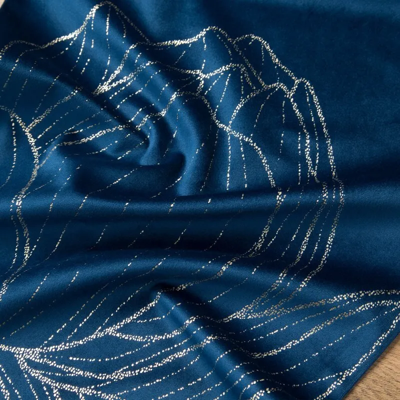 OBRUS BLINK 12 35 X 140 CM GRANATOWY - EU_389238