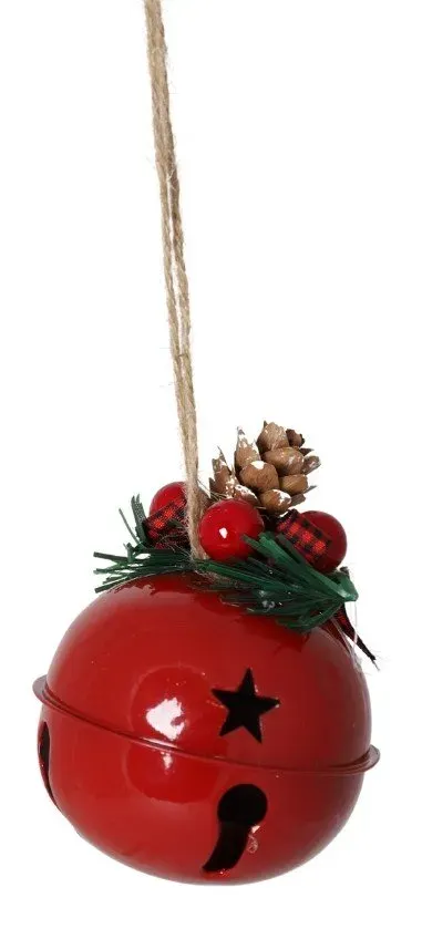 Zawieszka DZWONEK DUŻY czerwony Zawieszka DZWONEK DUŻY czerwony