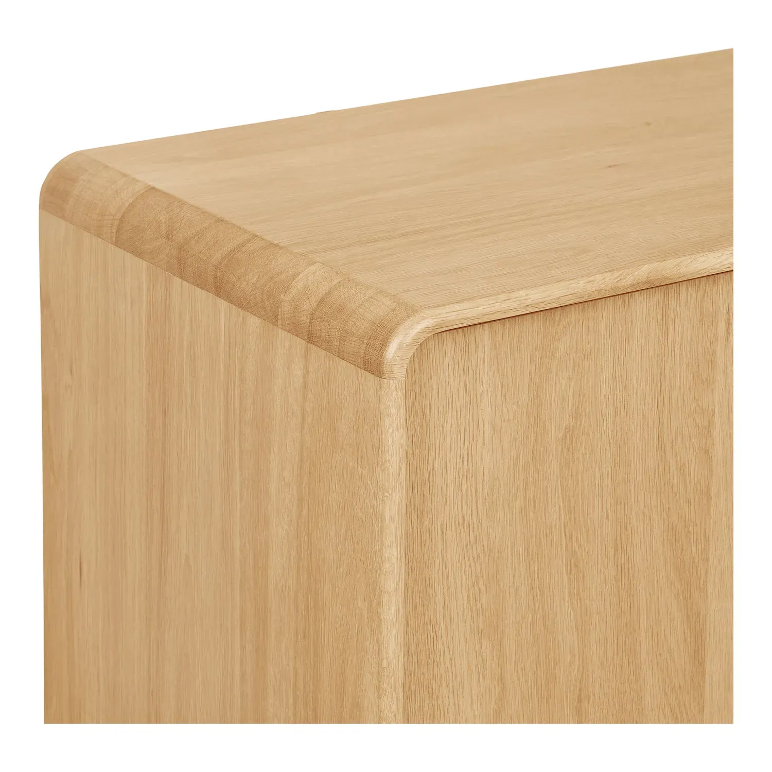 Komoda drewniana wysoka 4-drzwiowa DARWIN 180cm naturalny - 3050100