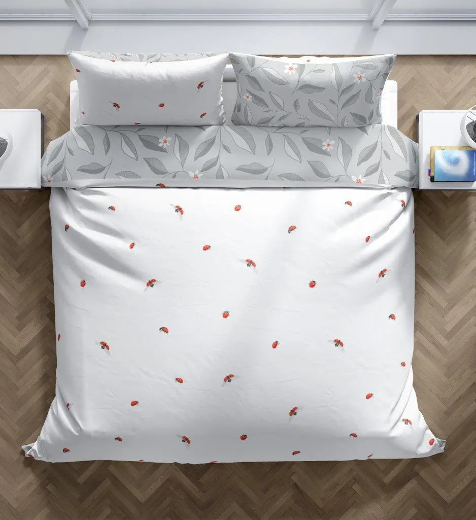 Pościel komplet COTTAGE HOME 017 bawełna 140X200+70X90 wielokolorowy - FARO_30004